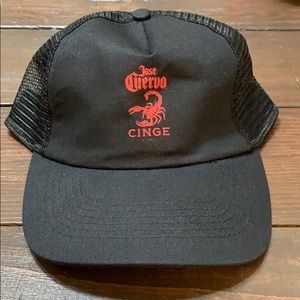 Jose Cuervo CINGE Black Trucker Hat NWOT